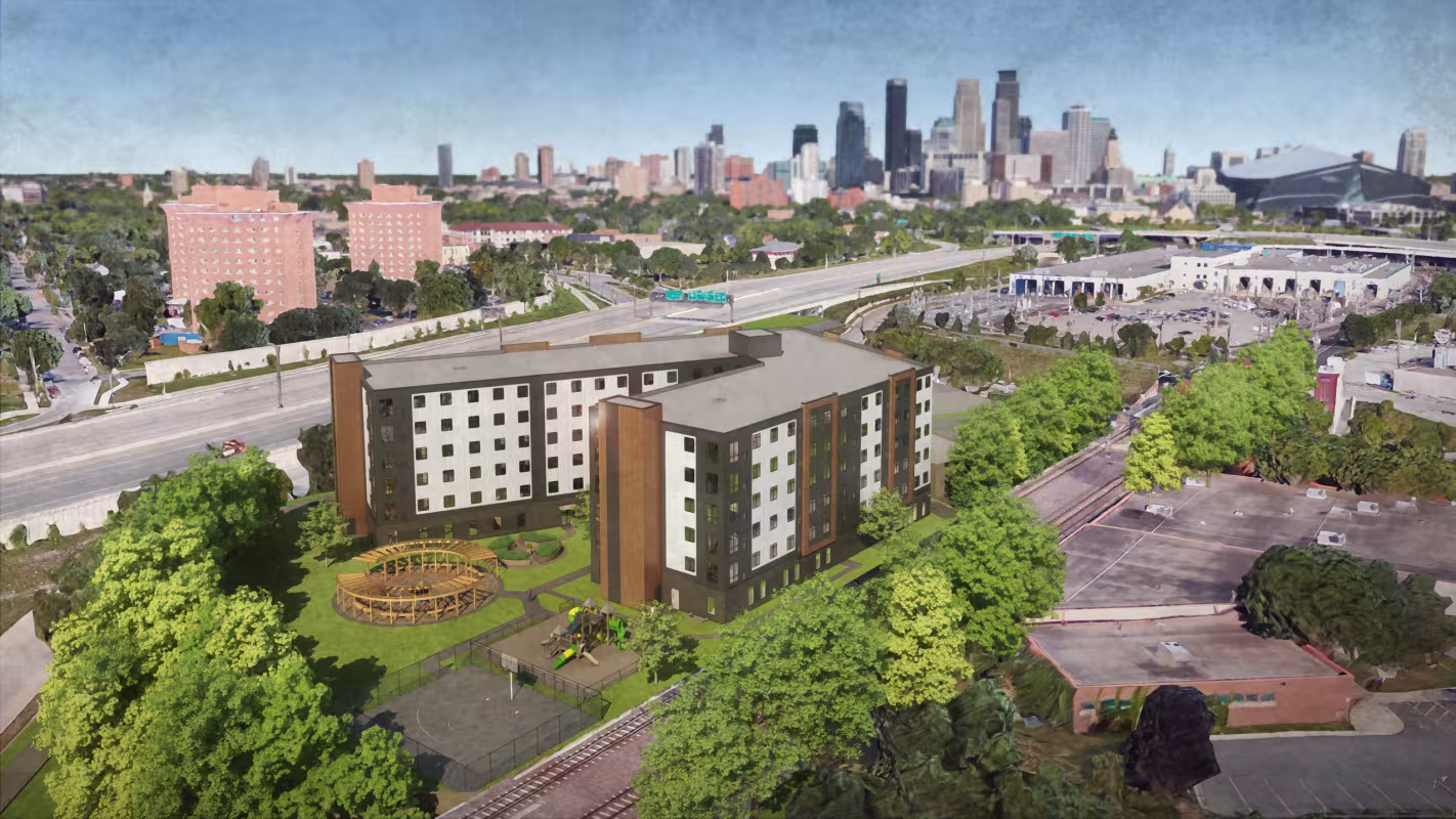 Minobimaadiziwin Affordable Housing Minneapolis, Minnesota Cuningham