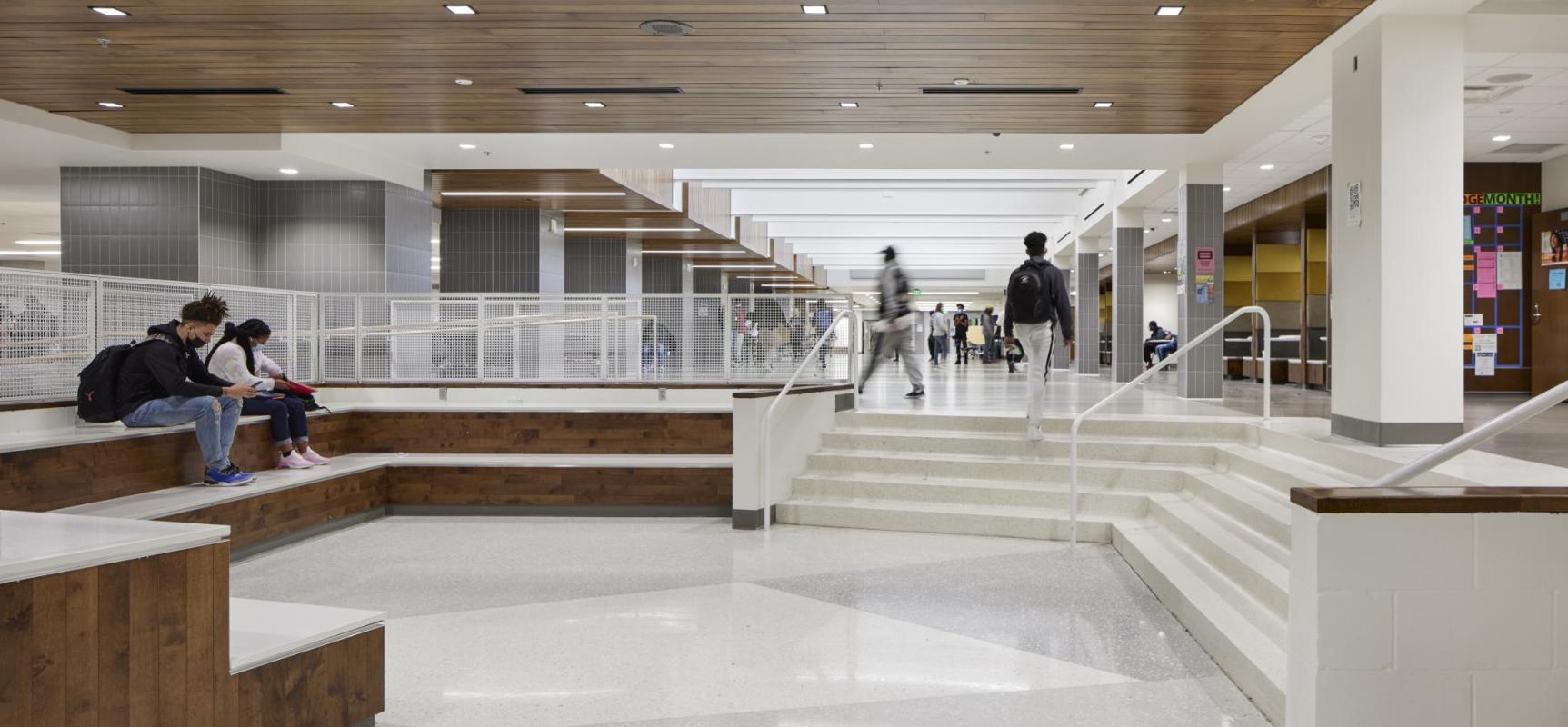 Como High School Walkway