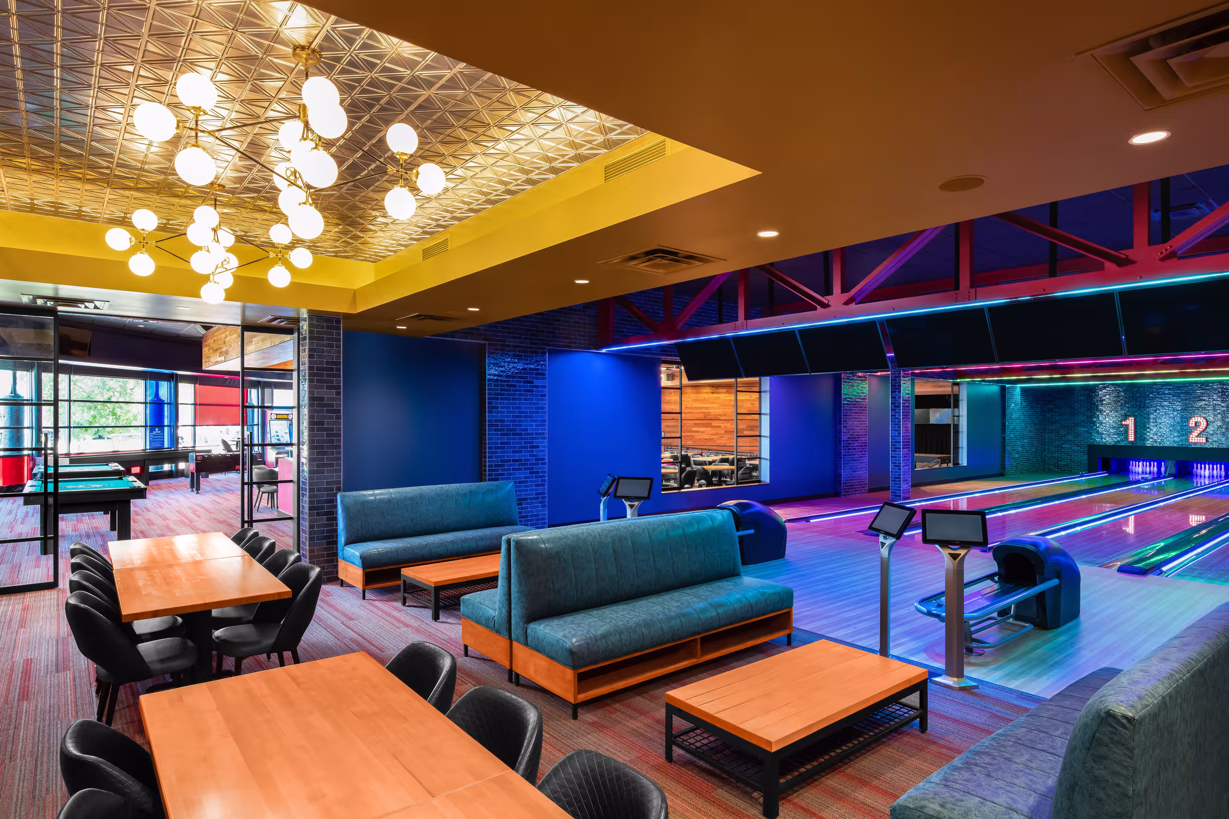 Bowling Alley Seating