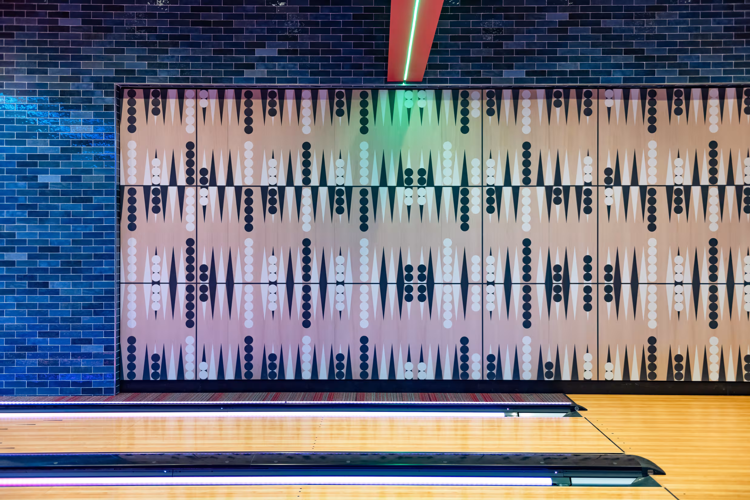 BOwling Alley Detail