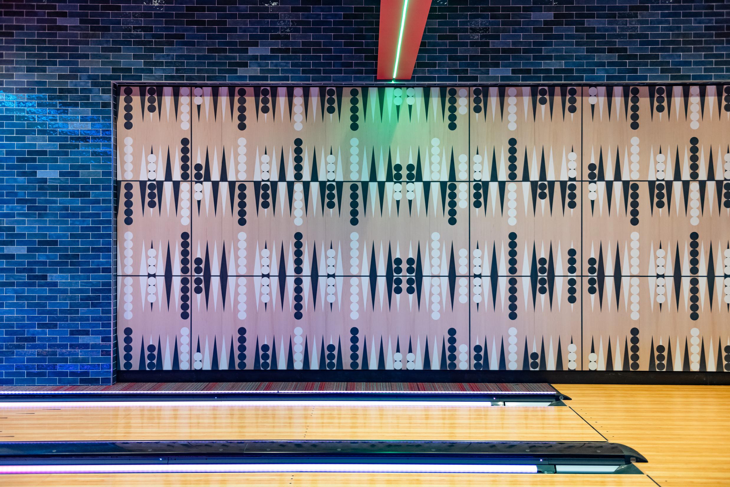 BOwling Alley Detail