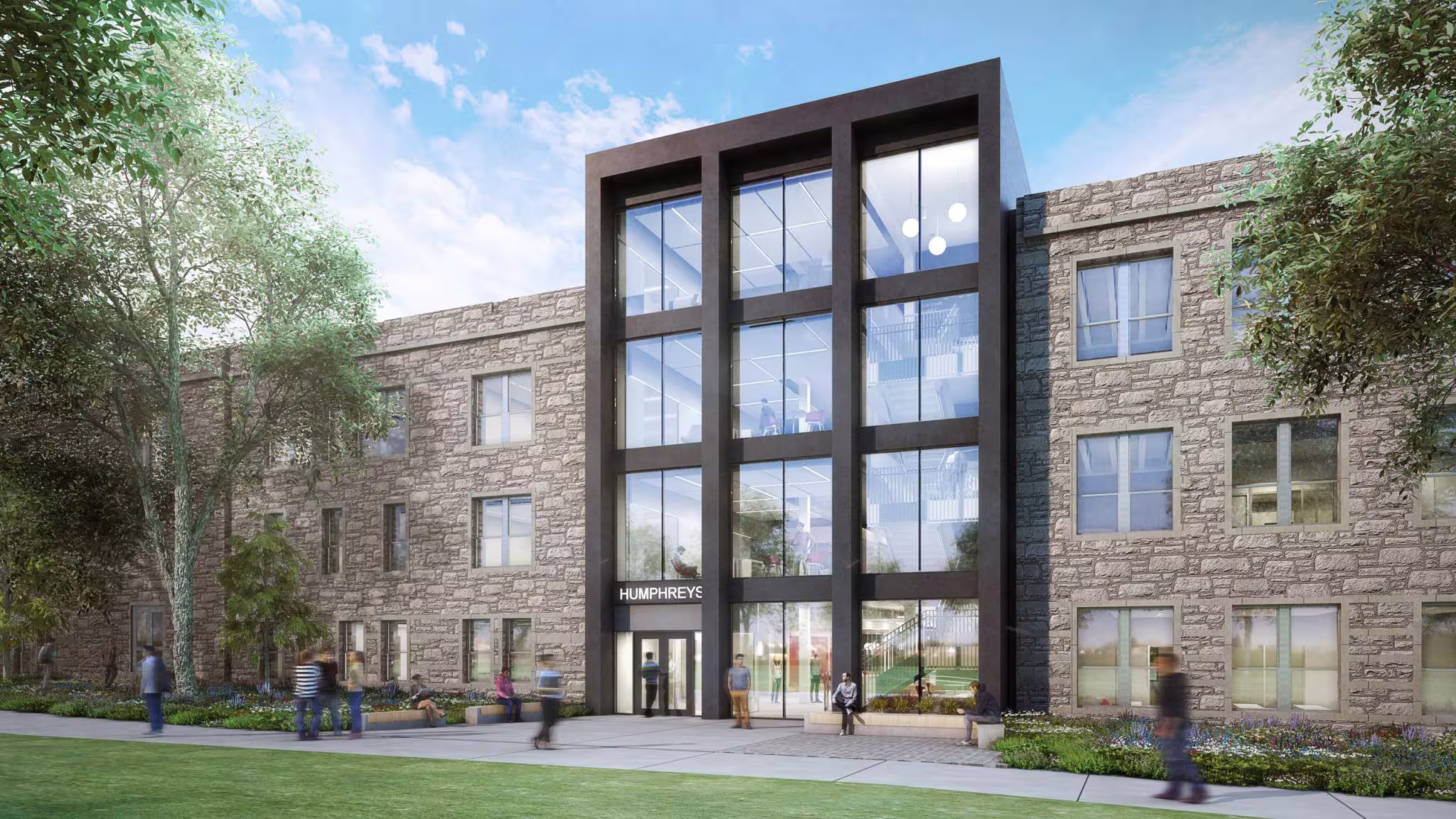 Humphreys Building Exterior - Main Entrance 