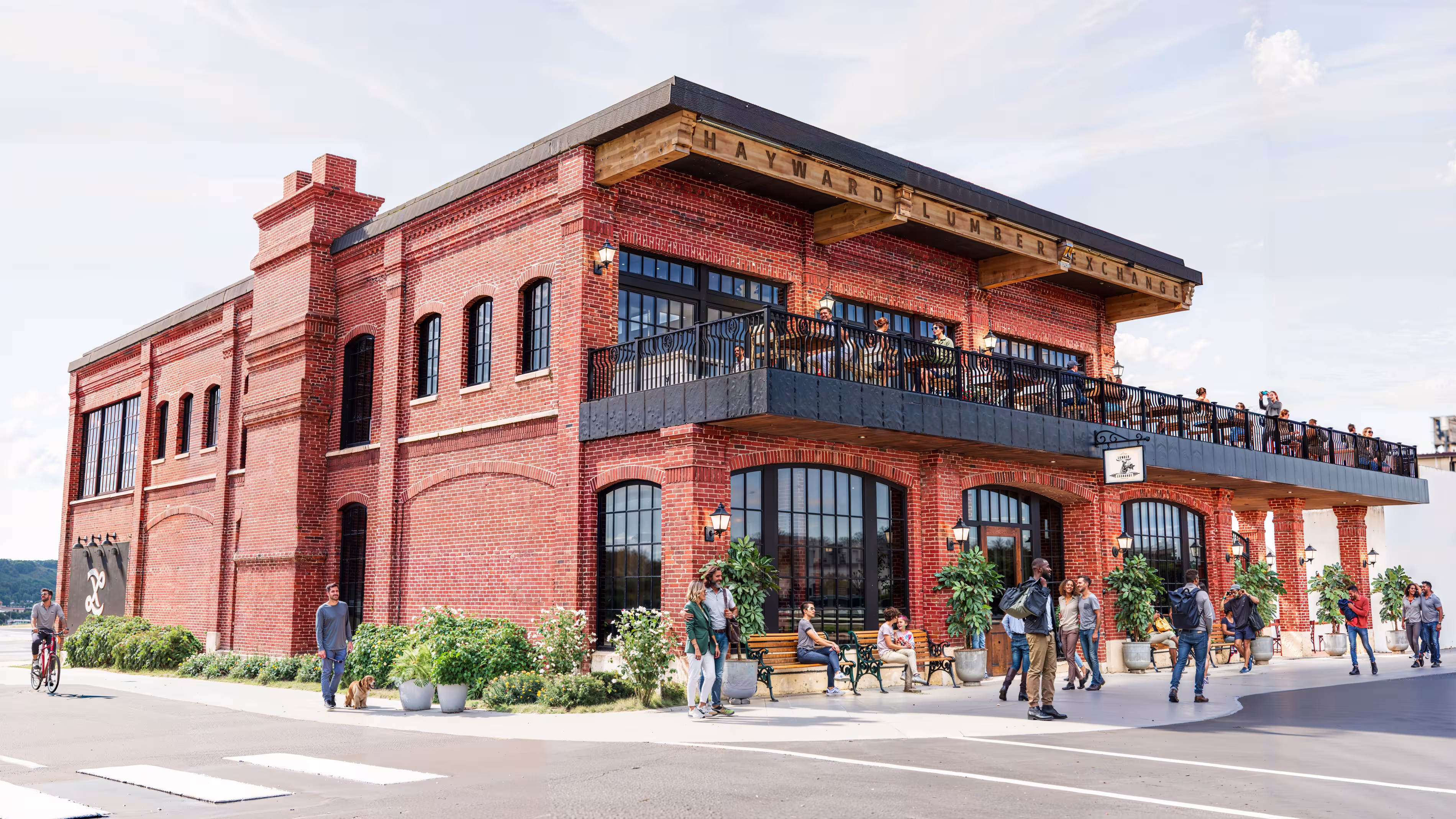 Lumber Exchange Exterior Rendering