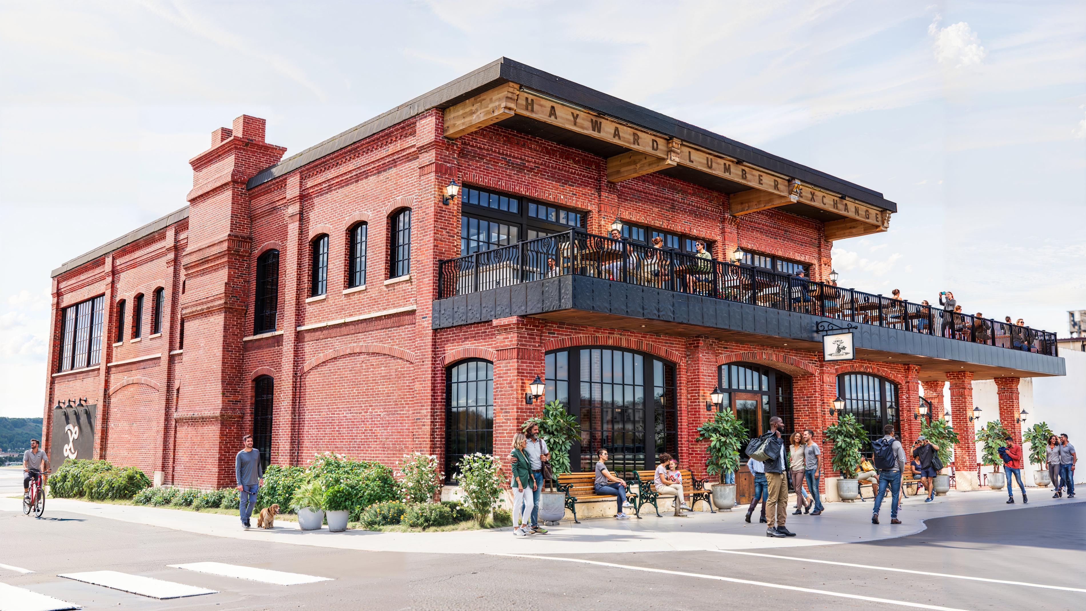 Lumber Exchange Exterior Rendering