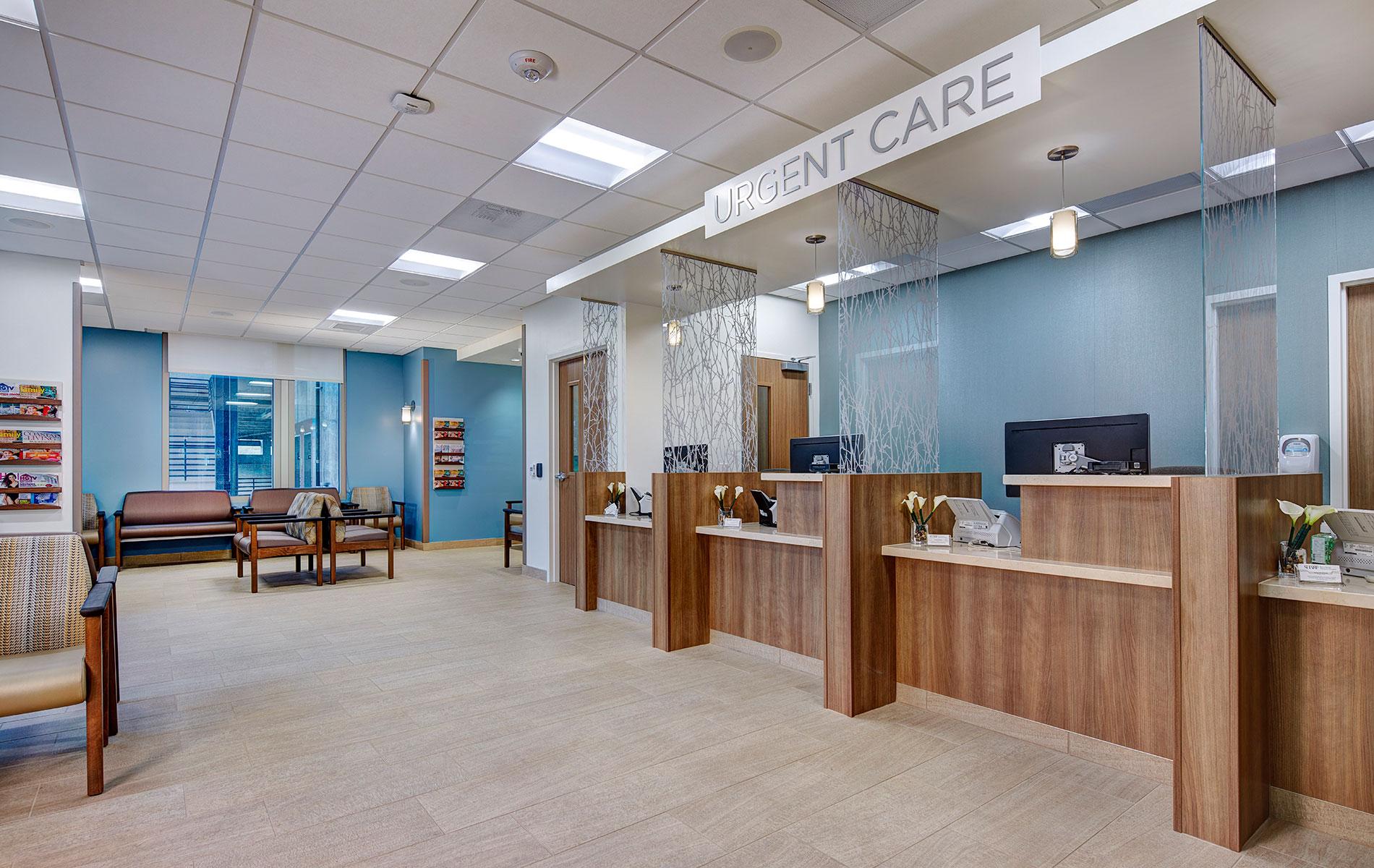Sharp Rees Stealy Rancho Bernardo Tenant Improvement Interior Urgent Care