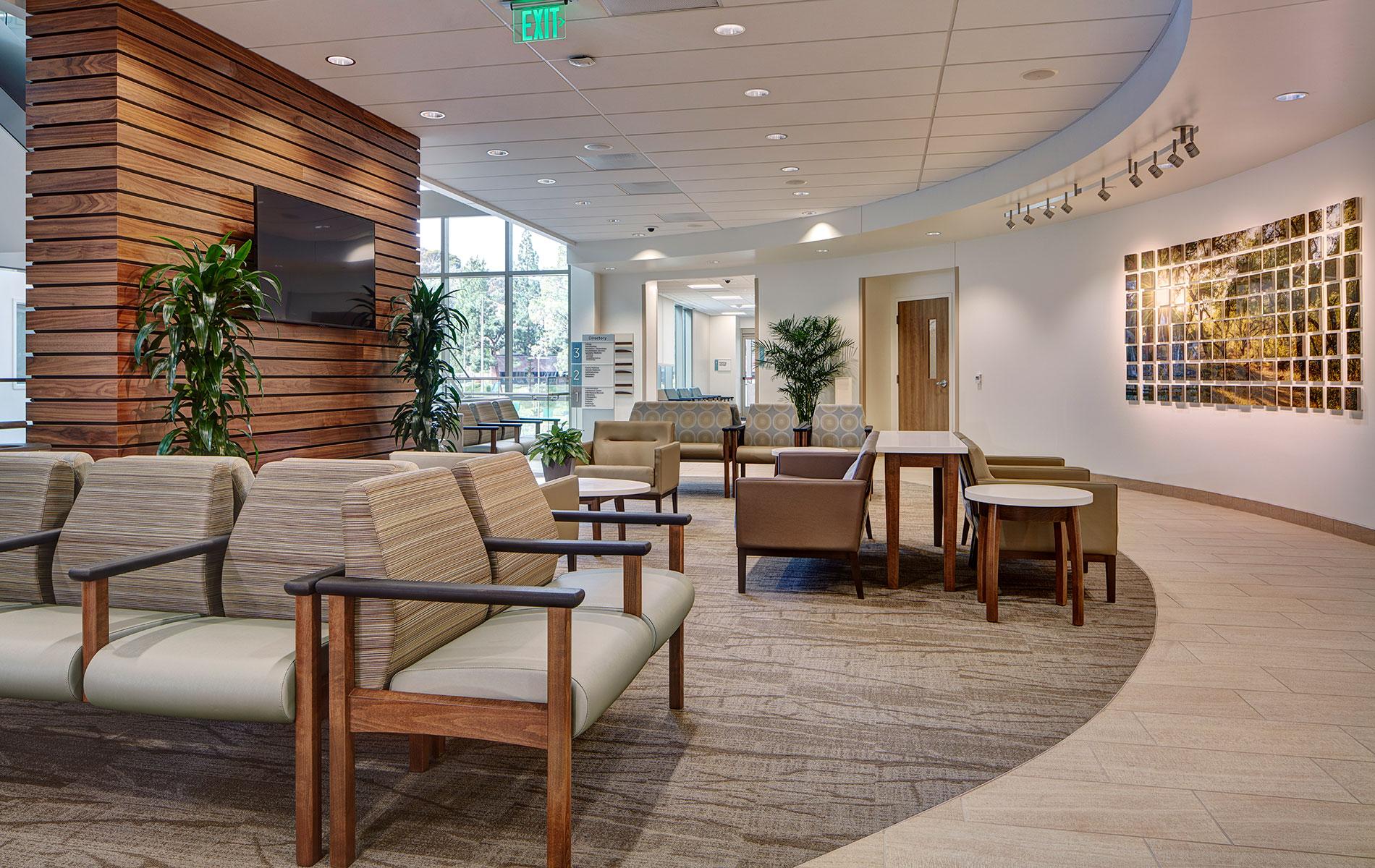 Sharp Rees Stealy Rancho Bernardo Tenant Improvement Interior Waiting Room