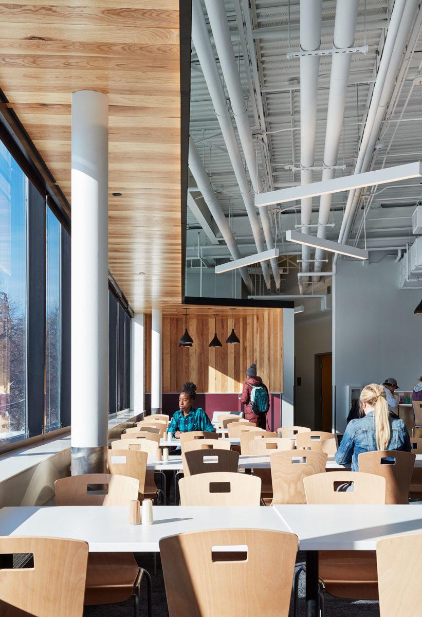 University of Minnesota Sanford Hall Dining Facility Renovation Interior