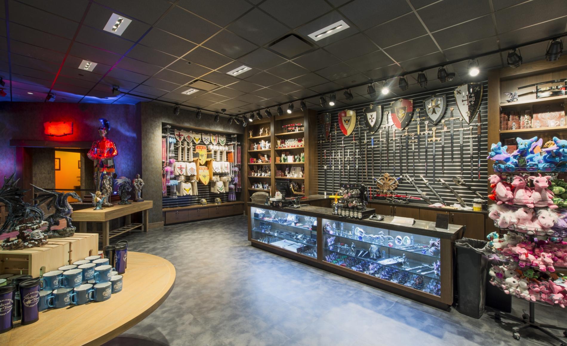 Retail at Medieval Times