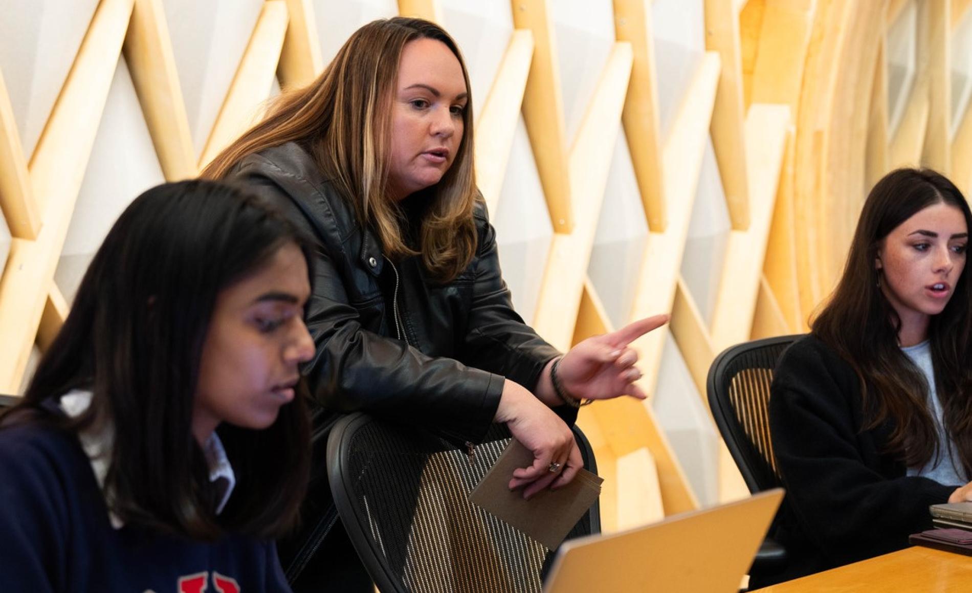 Cuningham leaders helping student cohort