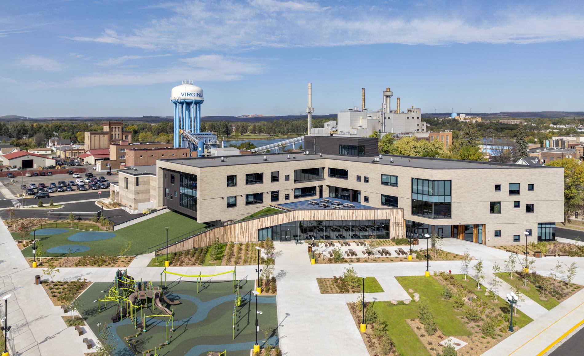 North Star Elementary Aerial