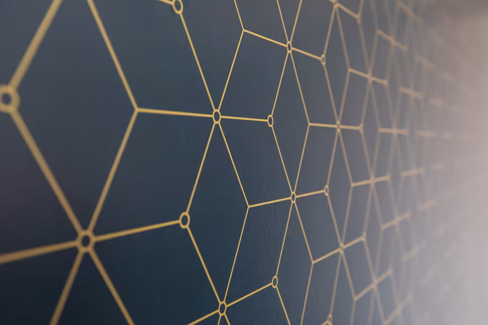 Wallpaper pattern detail from Caliper Apartments 