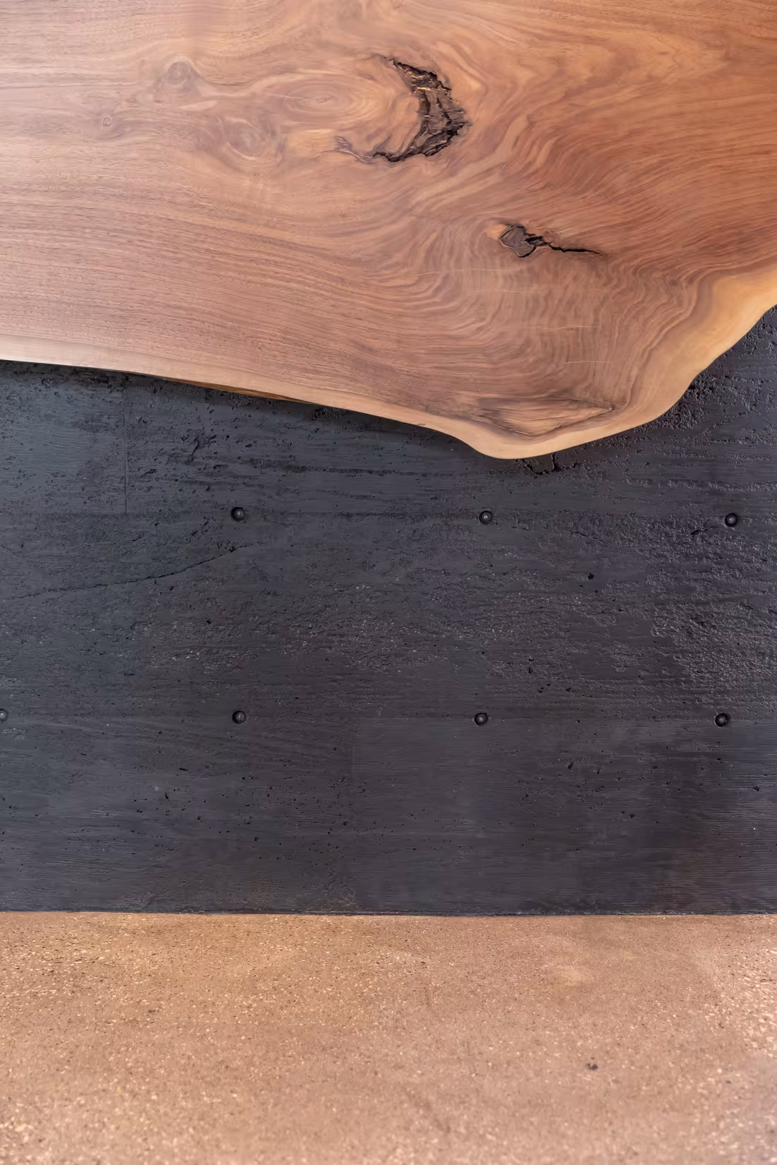 Materials detail shot - Rafter Apartments