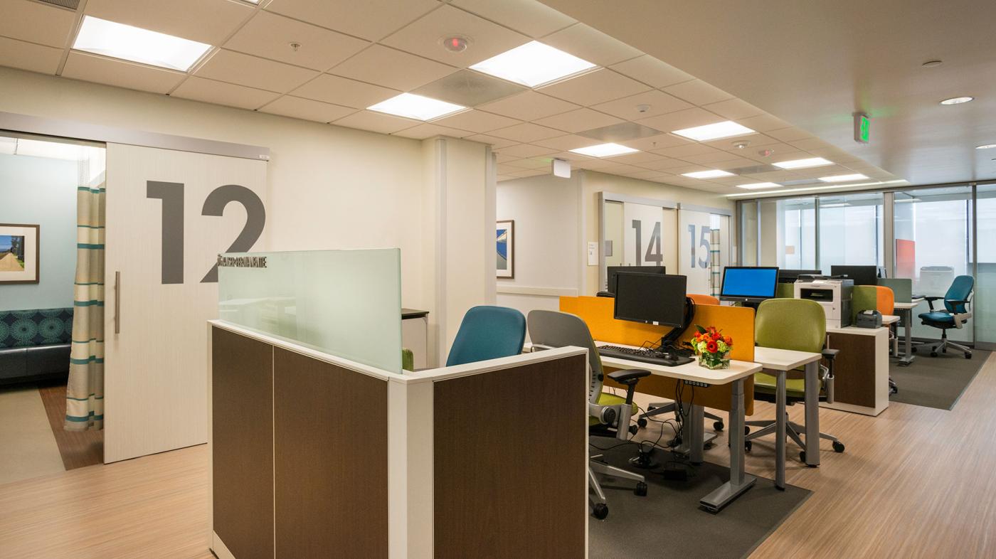 Kaiser Santa Monica Medical Office Building Tenant Improvement Interior