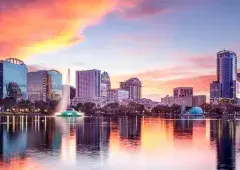 Orlando Skyline Dusk