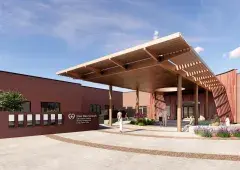 Sadie Kniffin Long Term Care Exterior Entrance