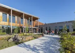 Exterior of High School