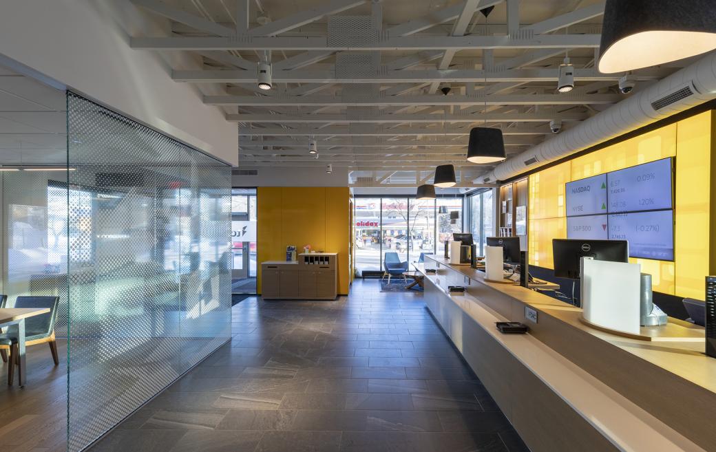 Lobby of Bank