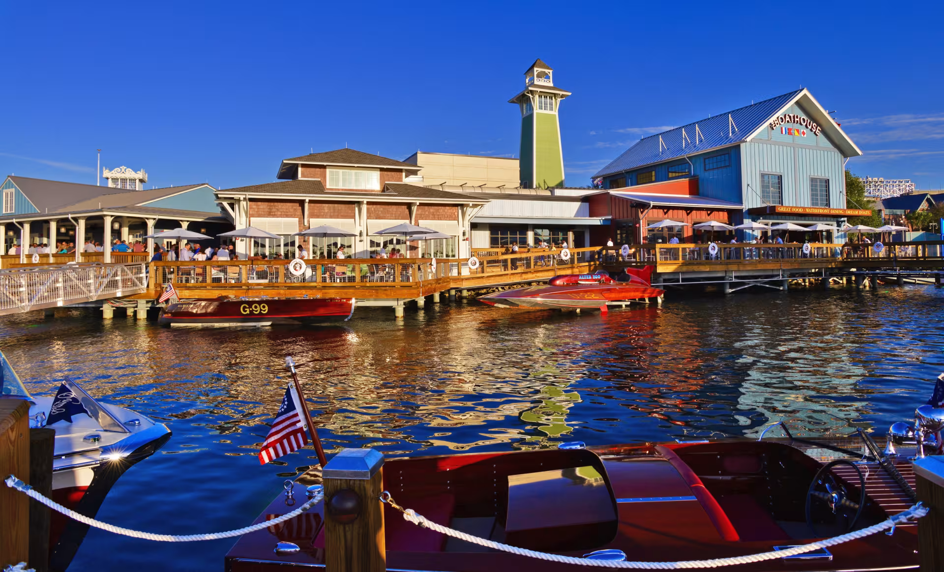 Boathouse and Lake View