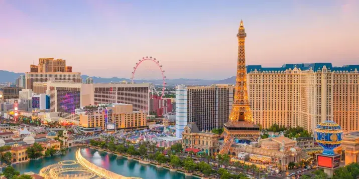 Vegas Strip at Dusk