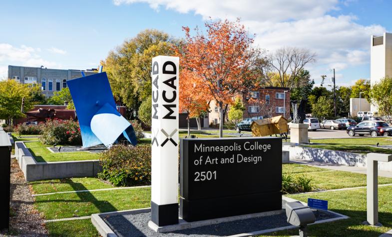 Signage for Sculpture Garden