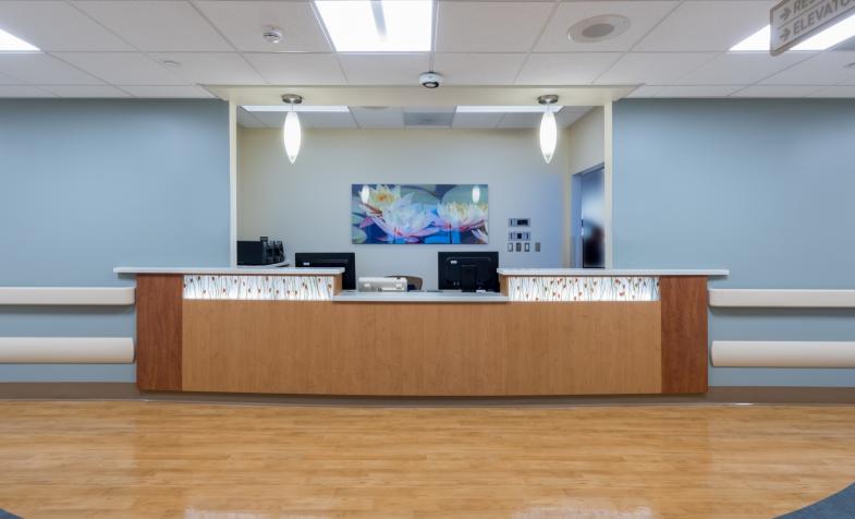 Nursing Station at Sharp Mary Birch