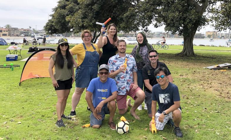 Group photo at Interdependence Day celebration 2021