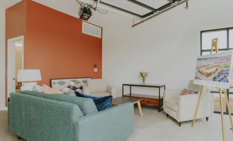 Living Room of Unit