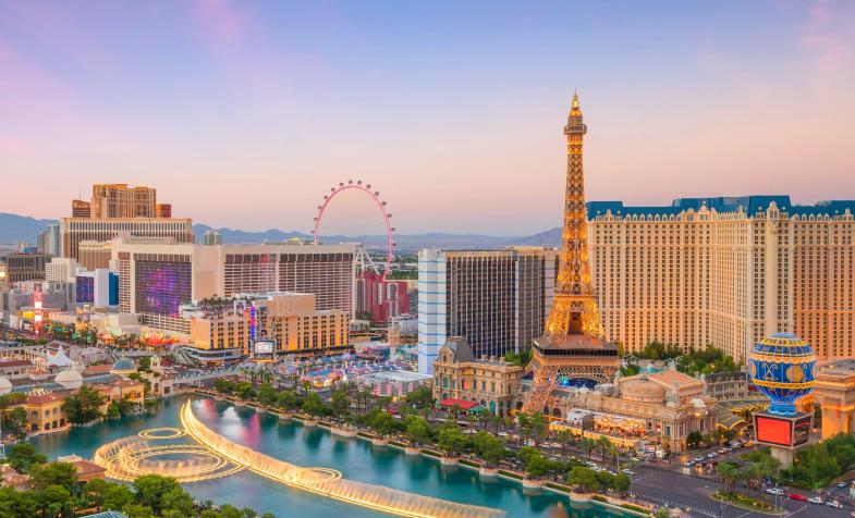 Vegas Strip at Dusk