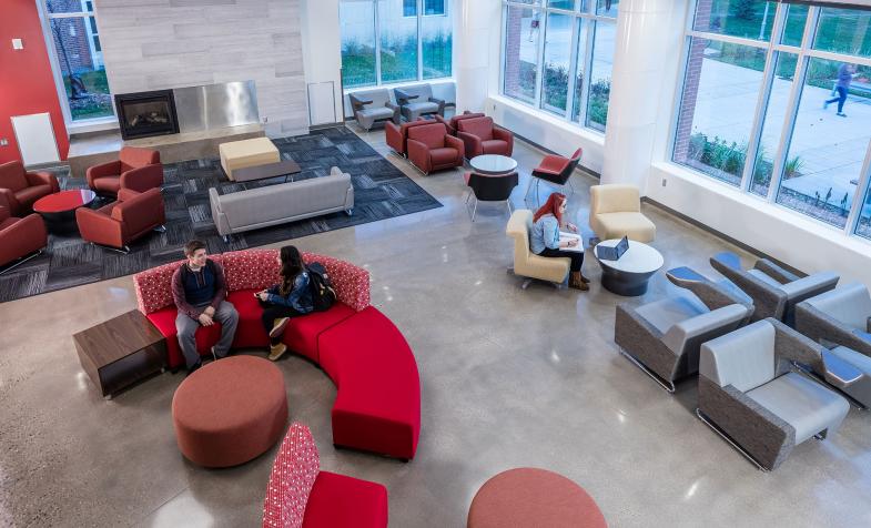 MSU Moorhead Comstock Memorial Union Interior