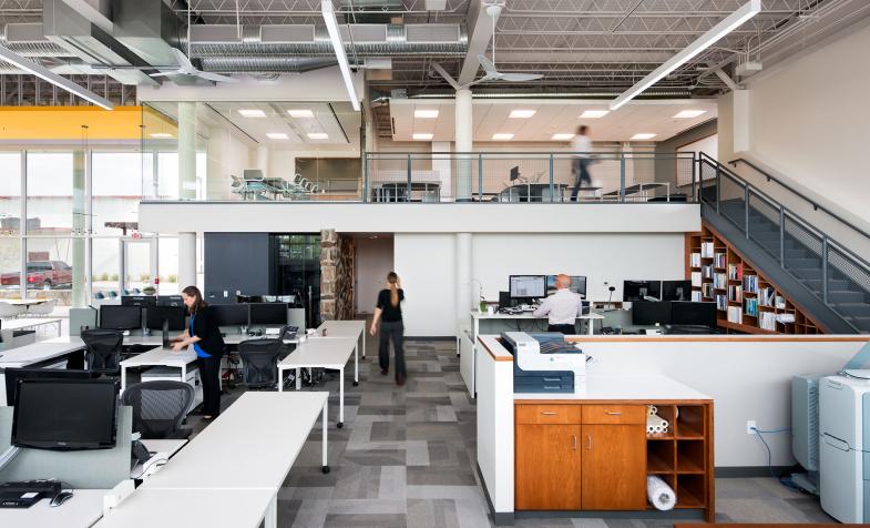 Cuningham Phoenix Office Interior Workspace