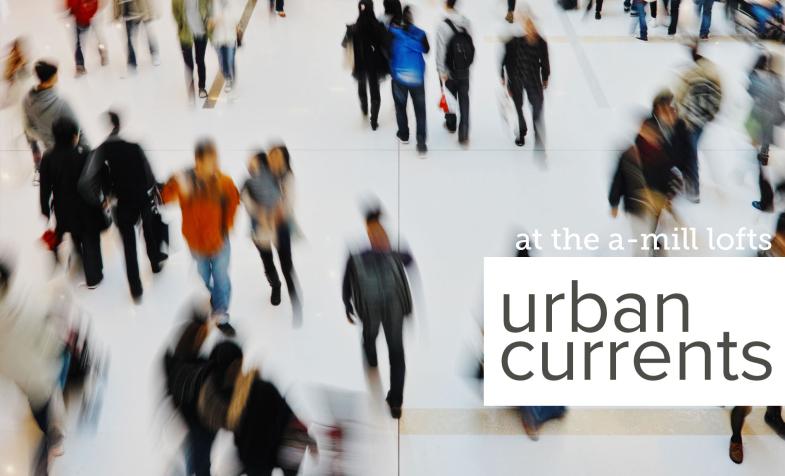 Urban Currents at the a-mill lofts Graphic