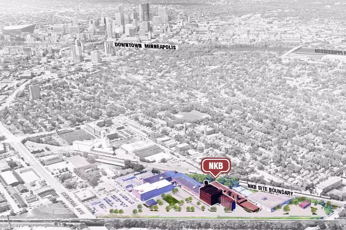 Northrup King Building - site context