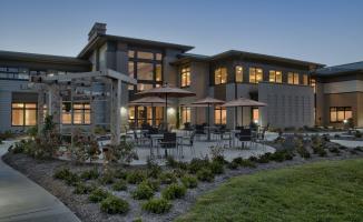 Nighttime dusk Exterior