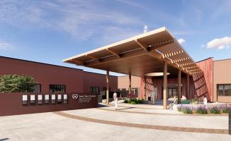Sadie Kniffin Long Term Care Exterior Entrance