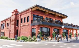 Lumber Exchange Exterior Rendering