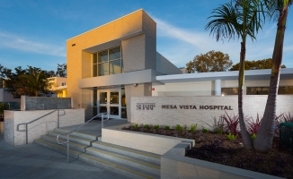 Sharp Mesa Vista Hospital Expansion and Renovation Exterior