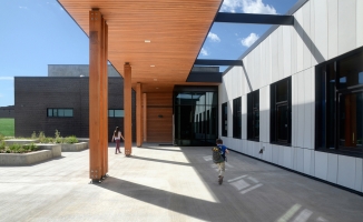 Meadowlark School Front Entry