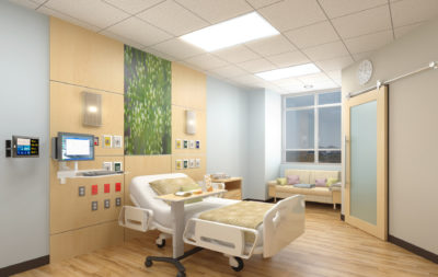 Dignity Health Mercy Southwest Campus Bed Tower Addition and Renovations Interior ICU