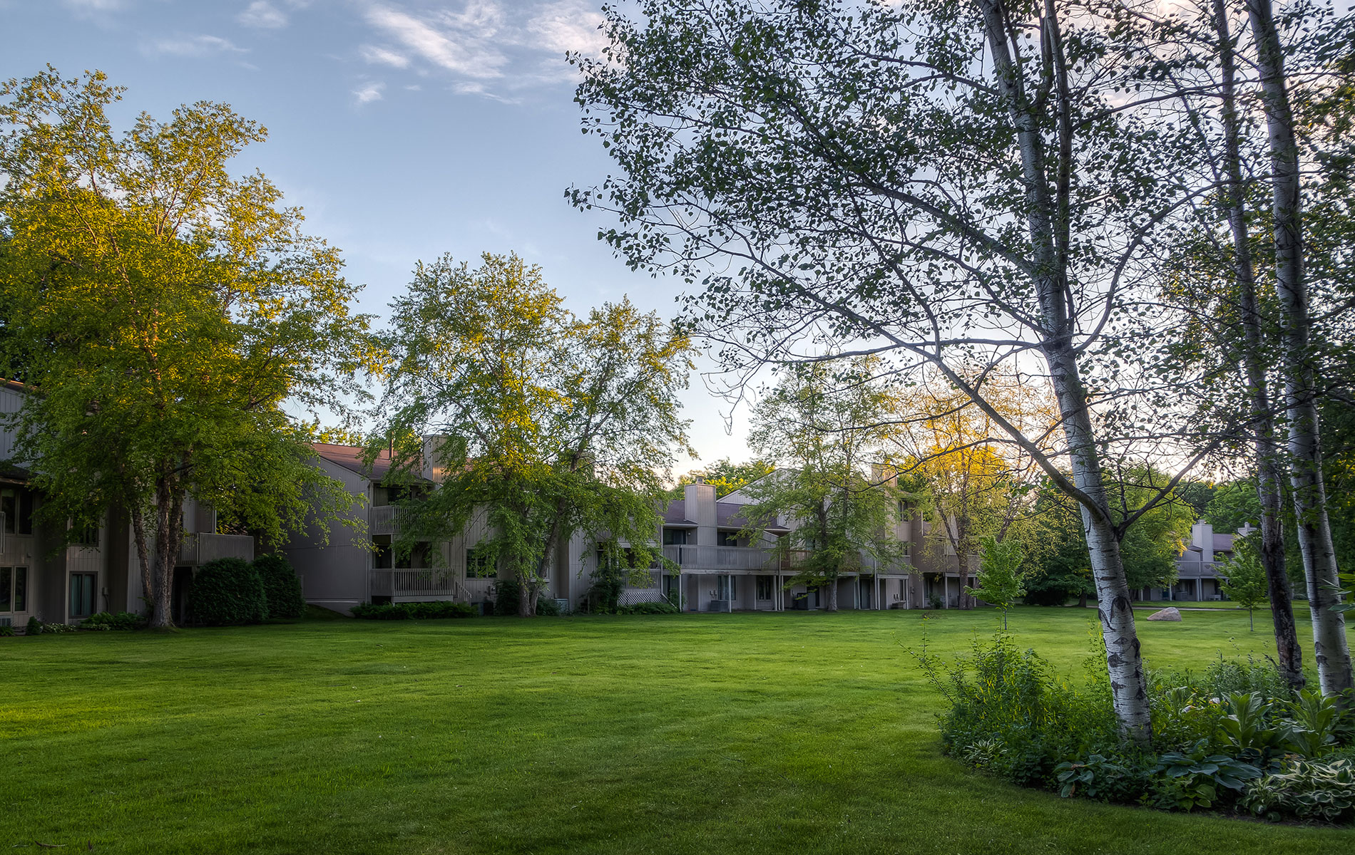 chelsea woods townhomes yard exterior